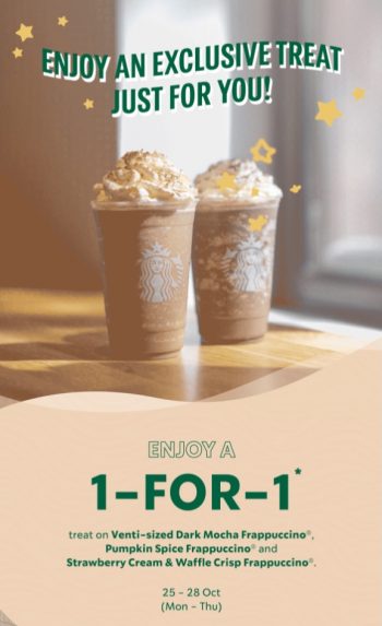 Starbucks-1-for-1-Treat-350x573 25-28 Oct 2021: Starbucks 1-for-1 Treat