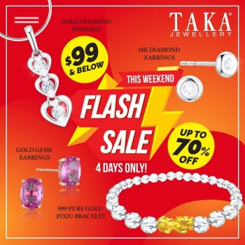 TAKA-JEWELLERY-In-store-Flash-Sale--350x350 2 Oct 2021 Onward: TAKA JEWELLERY In-store Flash Sale at Lucky Plaza