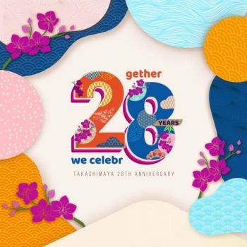 Takashimaya-28th-Anniversary-Together-Promotion-350x350 14 Oct-3 Nov 2021: Takashimaya 28th Anniversary Together  Promotion