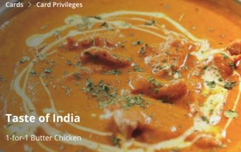 Taste-of-India-1-for-1-Promotion-with-POSB-350x221 18 Oct 2021-30 Apr 2022: Taste of India 1-for-1 Promotion with POSB
