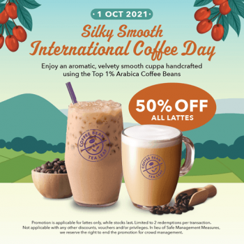 The-Coffee-Bean-Tea-Leaf-International-Coffee-Day-Promotion-350x350 1 Oct 2021: The Coffee Bean & Tea Leaf International Coffee Day Promotion