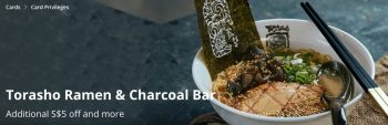 Torasho-Ramen-Charcoal-Bar-Additional-Promotion-with-POSB--350x113 6 Oct-30 Nov 2021: Torasho Ramen & Charcoal Bar Additional Promotion with POSB