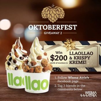 Wisma-Atria-Oktoberfest-Promotion-350x350 12-17 Oct 2021: Wisma Atria Oktoberfest Giveaways with Llaollao and Krispy Kreme