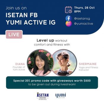 Yumi-Active-Facebook-Live-and-Instagram-Live--350x350 28 Oct 2021: Yumi Active Facebook Live and Instagram Live
