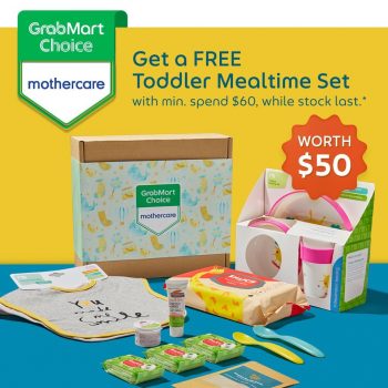 mothercare-Free-Toddler-Mealtime-Set-Promotion--350x350 19 Oct 2021 Onward: Mothercare Free Toddler Mealtime Set Promotion with Grab