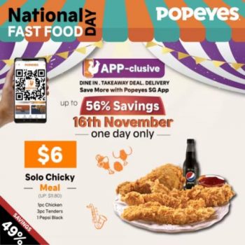 16-Nov-2021-Popeyes-National-Fast-Food-Day-Promotion-350x350 16 Nov 2021: Popeyes National Fast Food Day Promotion