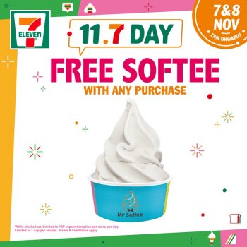 7-Eleven-Free-coconut-Mr-Softee-Deal-350x350 8 Nov 2021: 7-Eleven Free coconut Mr Softee Deal