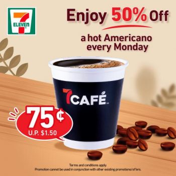 7-Eleven-Hot-Americano-Mondays-Promotion-350x350 11 Nov 2021 Onward: 7-Eleven Hot Americano Mondays Promotion