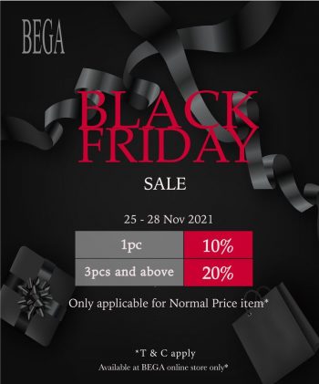 BEGA-Black-Friday-Sale-350x421 25-28 Nov 2021: BEGA Black Friday Sale
