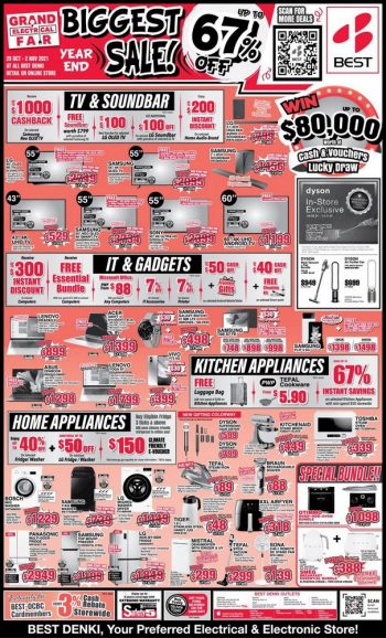 BEST-Denki-Biggest-Year-End-Sale-350x578 29 Oct-2 Nov 2021: BEST Denki Biggest Year End Sale