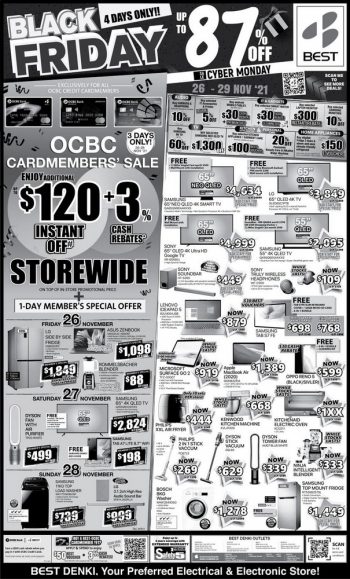 BEST-Denki-Black-Friday-Cyber-Monday-Sale-350x579 26-29 Nov 2021: BEST Denki Black Friday Cyber Monday Sale