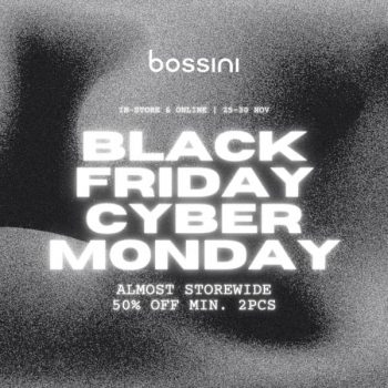 Bossini-Black-Friday-Cyber-Monday-Deal-350x350 25-30 Nov 2021: Bossini Black Friday/Cyber Monday Deal