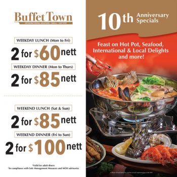 Buffet-Town-10th-Anniversary-Special-350x350 9 Nov 2021 Onward: Buffet Town 10th Anniversary Special