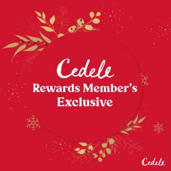 Cedele-Rewards-Member-Christmas-Promotion-350x350 19-26 Nov 2021: Cedele Rewards Member Christmas Promotion