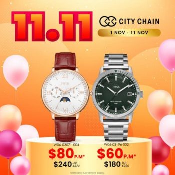 City-Chain-11.11-Sale-350x350 1-11 Nov 2021: City Chain 11.11 Sale