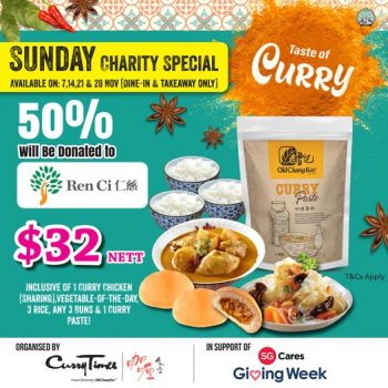 Curry-Times-Sunday-Charity-Special-Donation-with-Ren-Ci-Hospital-350x350 7-28 Nov 2021: Curry Times Sunday Charity Special Donation with Ren Ci Hospital