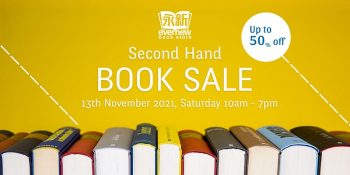 Evernew-Books-Second-Hand-Book-Sale-350x175 13 Nov 2021: Evernew Books Store Second Hand Book Sale