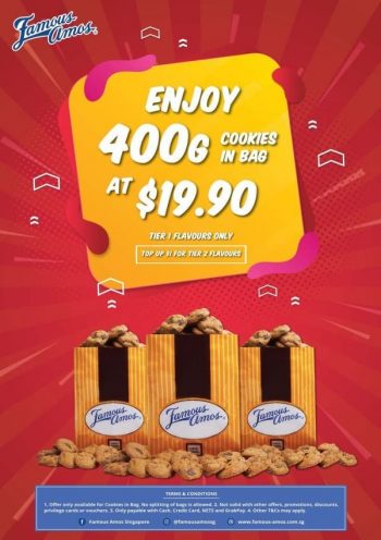 Famous-Amos-400g-Cookies-in-Bag-Promotion-at-Compass-One-350x496 1-30 Nov 2021: Famous Amos 400g Cookies in Bag Promotion at Compass One