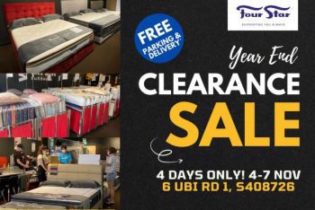 Four-Star-Year-End-Clearance-Sale-350x234 4-7 Nov 2021: Four Star Year End Clearance Sale