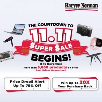 Harvey-Norman-11.11-Super-Sale-350x350 11-16 Nov 2021: Harvey Norman 11.11 Super Sale