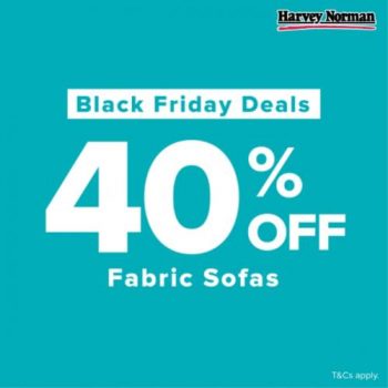 Harvey-Norman-Fabric-Sofas-Black-Friday-Sale--350x350 16 Nov 2021 Onward: Harvey Norman Fabric Sofas Black Friday Sale