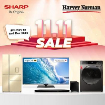 Harvey-Norman-Sharp-11.11-Sale-350x350 5 Nov-2 Dec 2021: Harvey Norman Sharp 11.11 Sale