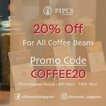 Hattendo-Discount-Off-All-Coffee-Beans-Promotion-350x349 4-14 Nov 2021: Hattendo Discount Off All Coffee Beans Promotion