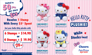 Hello-Kitty-Plushies-Deals-at-Cheers-and-FairPrice-Xpress-4-350x210 14 Nov Onward: Hello Kitty Plushies Deals at Cheers and FairPrice Xpress