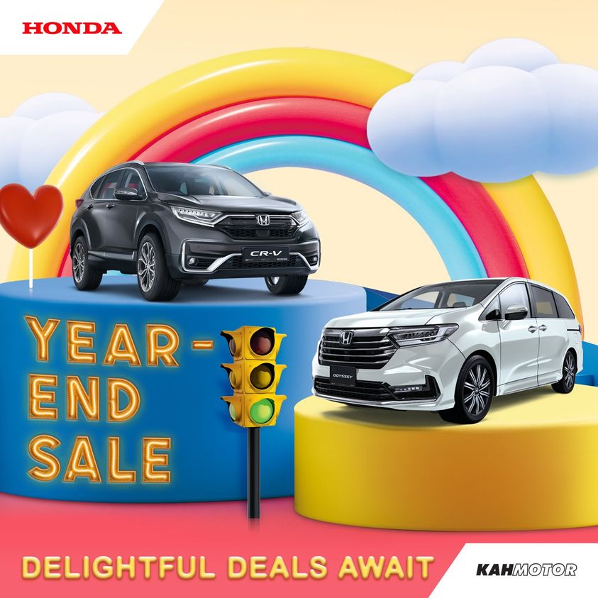 10 Nov 2021 Onward Honda Year End Sale