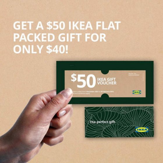 17 Nov 2021 Onward IKEA Gift Vouchers Deal