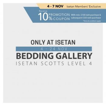 ISETAN-Bedding-Gallery-Promotion-350x350 4-24 Nov 2021: ISETAN Bedding Gallery Promotion