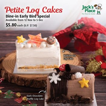 Jacks-Place-Petite-Log-Cakes-Dine-In-Early-Bird-Promotion-350x350 12 Nov-5 Dec 2021: Jack's Place Petite Log Cakes Dine-In Early Bird Promotion