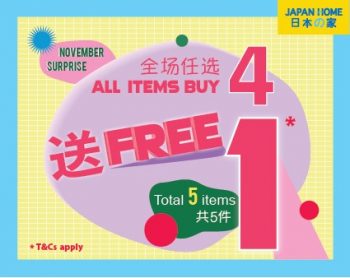 Japan-Hom-Buy-4-and-Get-1-Free-Promotion-at-Compass-One--350x278 12 Nov 2021 Onward: Japan Home Buy 4 and Get 1 Free Promotion at Compass One