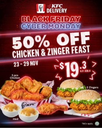 KFC-Delivery-Black-Friday-Cyber-Monday-Deal-350x438 23-29 Nov 2021: KFC Delivery Black Friday & Cyber Monday Deal