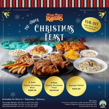 Kenny-Rogers-Roasters-Christmas-Feast-Deal-350x350 Now till 5 Dec 2021: Kenny Rogers Roasters Christmas Feast Deal