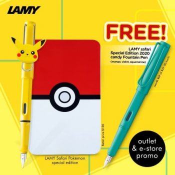 LAMY-Free-1x-Safari-Candy-Fountain-Pen-Promotion-350x350 1 Nov-31 Dec 2021: LAM  Free 1x Safari Candy Fountain Pen Promotion