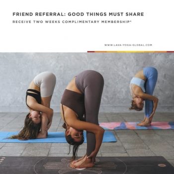 Lava-Yoga-Complimentary-Membership-Promotion-350x350 19 Nov 2021 Onward: Lava Yoga Complimentary Membership Promotion at Great World
