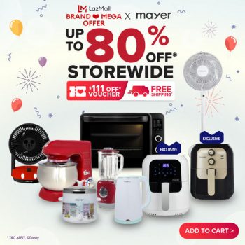 Mayer-Marketing-Storewide-Promotion-350x350 20 Nov 2021: Mayer Marketing Livestream Exclusive Sale at Lazada