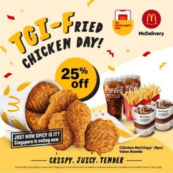 McDonalds-McDelivery-Friday-Chicken-Day-25-OFF-Promotion-350x350 8 Nov 2021 Onward:  McDonald's McDelivery Friday Chicken Day 25% OFF Promotion