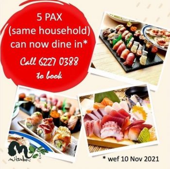 Mitsuba-Japanese-Restaurant-50-Off-Promotion-350x348 9-21 Nov 2021: Mitsuba Japanese Restaurant 50% Off Promotion