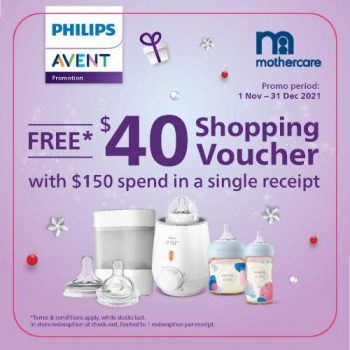 Mothercare-Philips-Avent-FREE-Voucher-Promotion-350x350 1 Nov-31 Dec 2021: Mothercare Philips Avent FREE Voucher Promotion