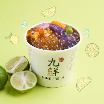 Nine-Fresh-Popping-Lime-Ai-Yu-Desserts-Deal-350x350 1-30 Nov 2021: Nine Fresh Popping Lime Ai-Yu Desserts Deal