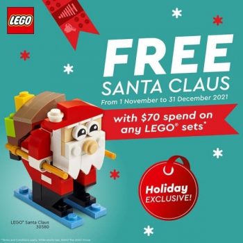 OG-Free-Santa-Claus-Promotion-350x350 2 Nov-31 Dec 2021: OG Free LEGO Santa Claus Promotion