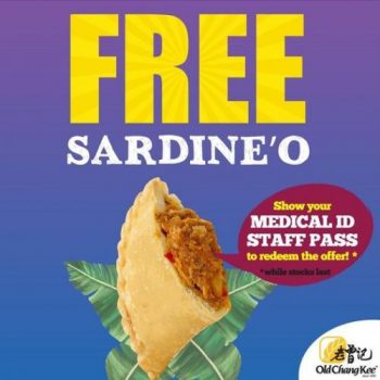 Old-Chang-Kee-Healthcare-Frontliners-FREE-SardineO-Promotion-350x350 1 Jan-30 Nov 2021: Old Chang Kee Healthcare Frontliners FREE Sardine'O Promotion