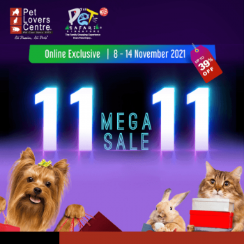Pet-Lovers-Centre-11.11-Mega-Sale-350x350 8-14 Nov 2021: Pet Lovers Centre 11.11 Mega Sale