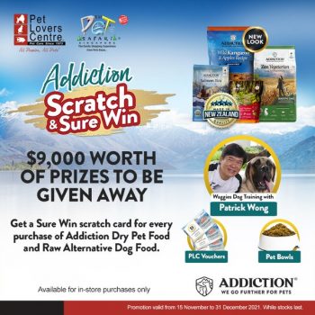 Pet-Lovers-Centre-Scratch-And-Sure-Win-Giveaways-350x350 15 Nov-31 Dec 2021: Pet Lovers Centre Scratch And Sure Win Giveaways