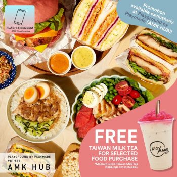 Playmade-Free-Medium-Taiwan-Milk-Tea-Promotion-at-AMK-Hub--350x350 11-30 Nov 2021: Playmade Free Medium Taiwan Milk Tea Promotion at AMK Hub