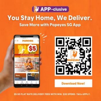 Popeyes-App-First-Purchase-5-OFF-Promotion-2-350x350 25 Nov 2021 Onward: Popeyes App First Purchase $5 OFF Promotion
