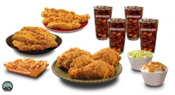 Popeyes-Facebook-Family-Meal-@-28.50-Promotion--350x190 9-30 Nov 2021: Popeyes Facebook Family Meal @ $28.50 Promotion
