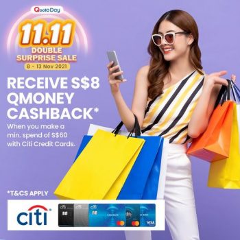 Qoo10-Qmoney-Cashback-Promotion-with-Citi-Credit-Card-350x350 1-24 Nov 2021: Qoo10 Qmoney Cashback Promotion with Citi Credit Card